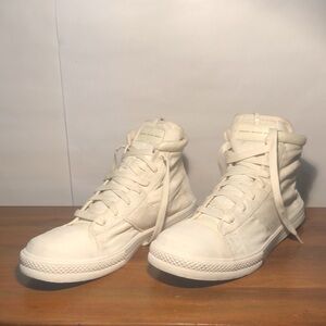 Diesel Black Gold high top sneakers of white size 12.5